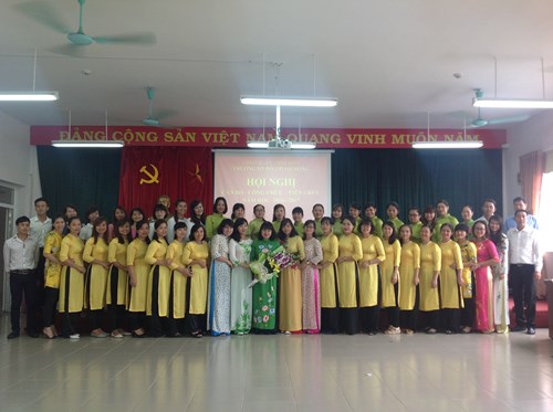 Hội nghị Công nhân viên chức trường Mầm non Đô thị Sài Đồng đã thành công tốt đẹp!